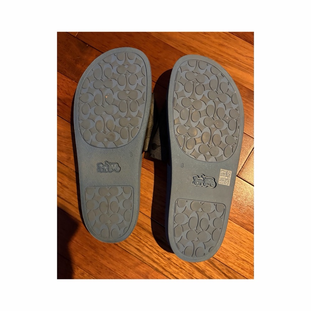 Coach Black and Blue Logo Slides - Picture 4 of 4